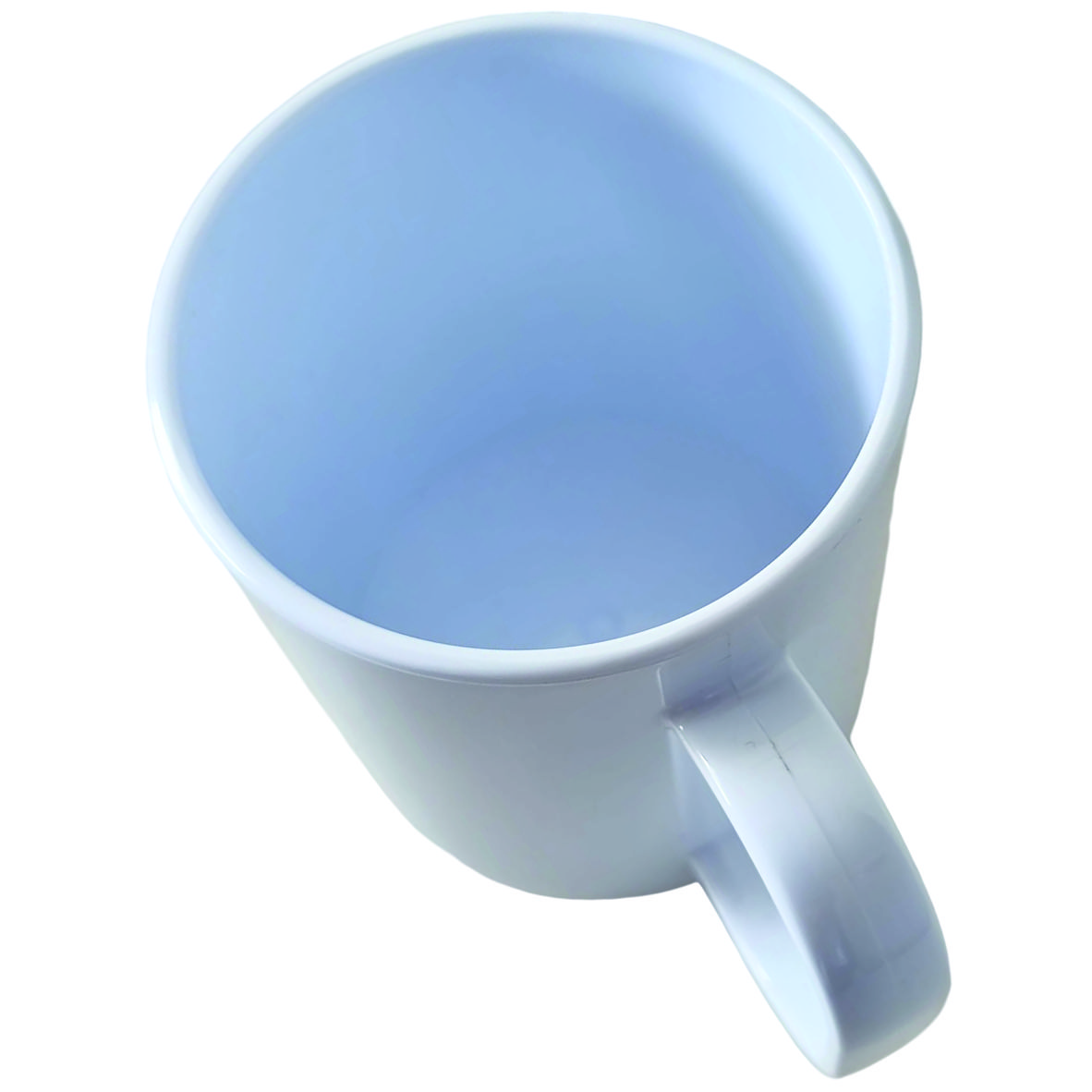 Tasse Extra Weiß Kunststoff 320ml (11oz) - Tassendruck mit deinem Motiv – Bild 3