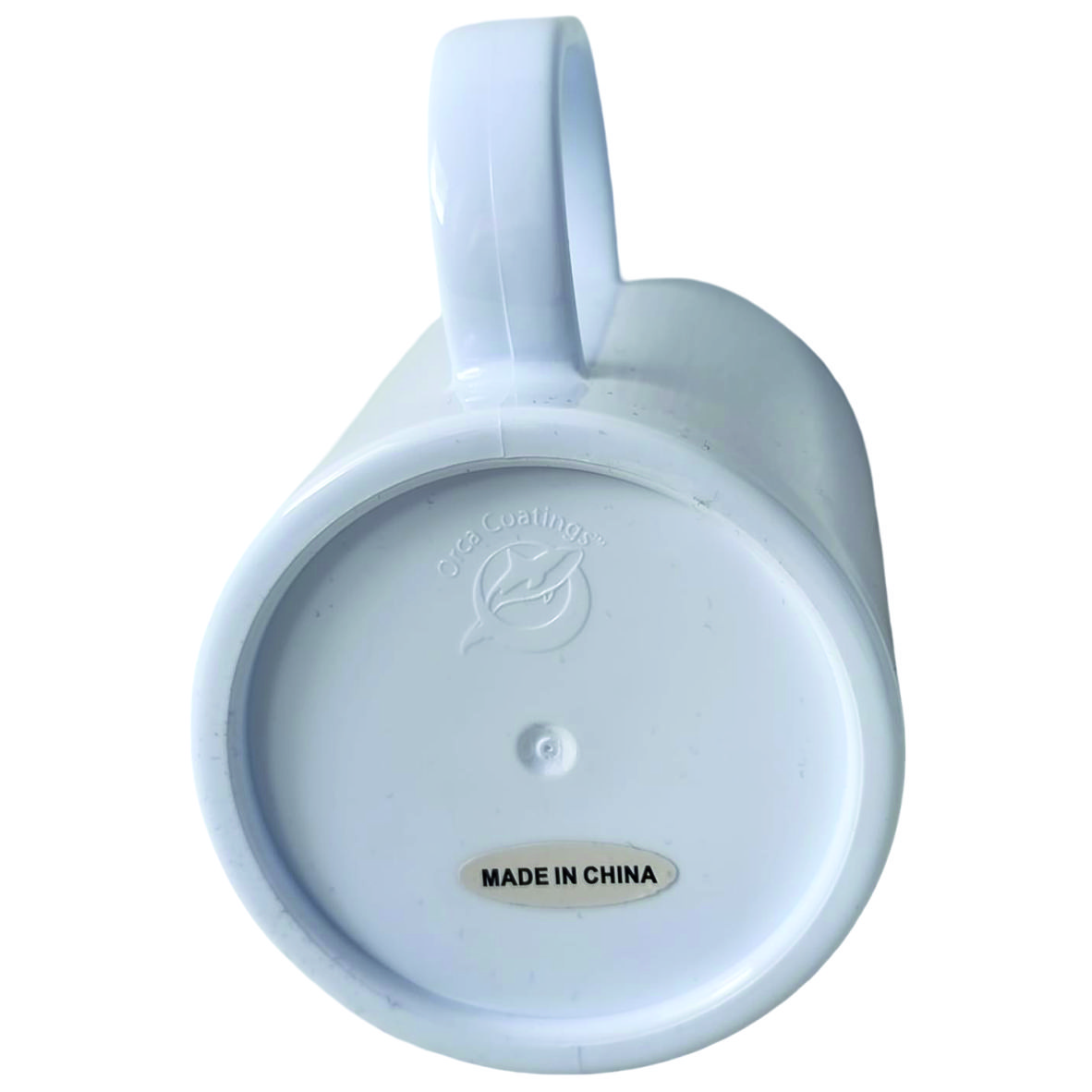 Tasse Extra Weiß Kunststoff 320ml (11oz) - Tassendruck mit deinem Motiv – Bild 4